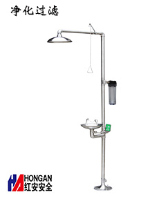 不銹鋼過濾凈化型復(fù)合式洗眼器90906680 不銹鋼過濾凈化型復(fù)合式洗眼器90906680